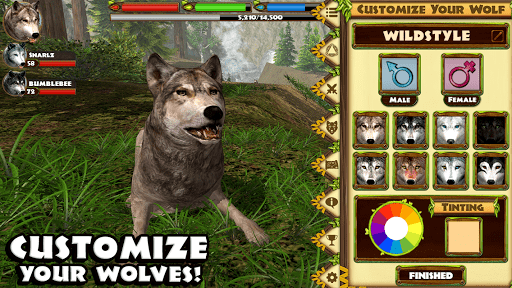 wolf simulator 3d crazy games