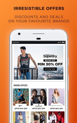 Jabong Online Shopping App Mod + data