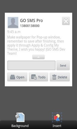 make go sms pro themes from scratch