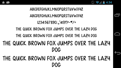 flipfont fonts collection