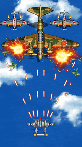 1945 Air Force Airplane Shooting Games Free Mod Apk