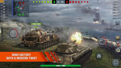 World Of Tanks Blitz PVP MMO 3D Tank Game For Free Apk + Data (unlocked)