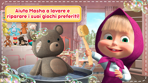 Masha E Orso Giochi Di Pulire Casa Per Ragazze Apk Data